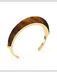 Luna Cuff - Gold & Tiger Eye