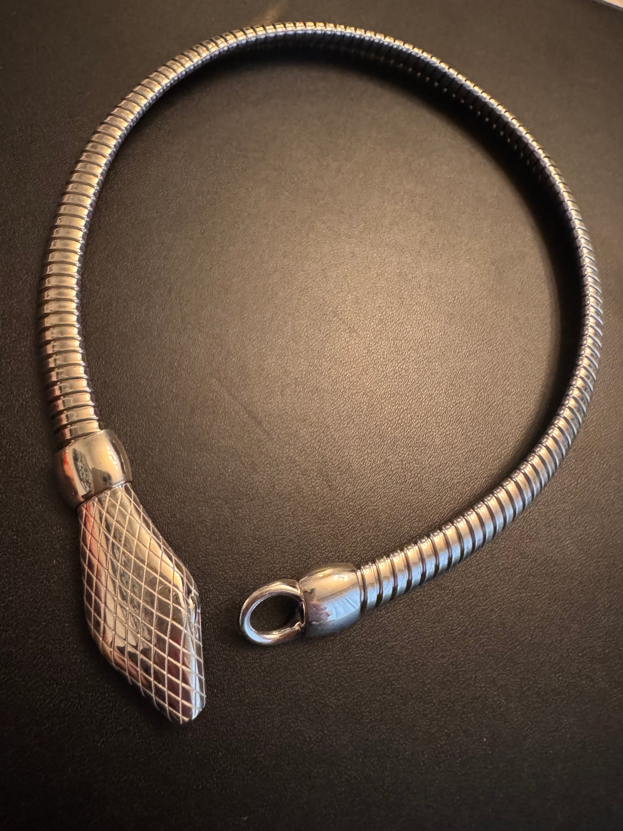 Wyld Serpente Silver with diamond pave
