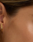 Ray Of Light Drop Mini Earrings