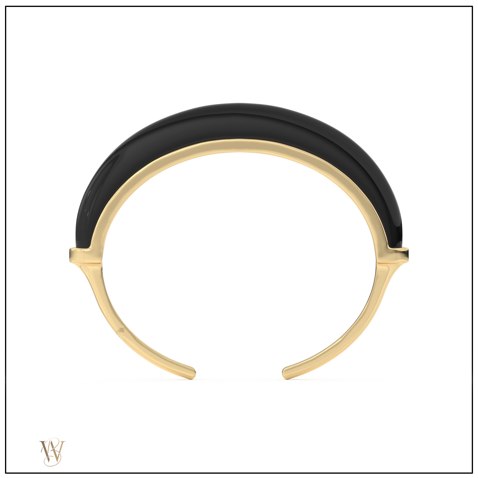 Luna Cuff - Onyx