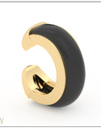 Luna Gold Earcuff - Onyx