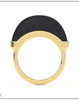 Luna Ring - Onyx