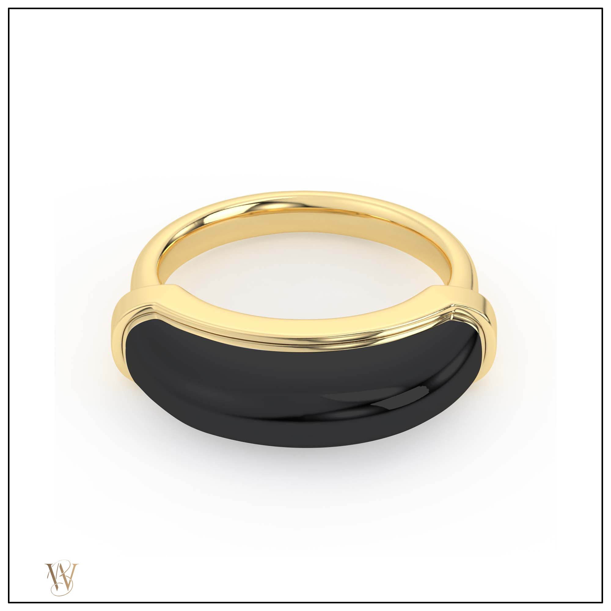 Luna Ring - Onyx