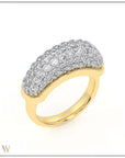 Luna Mini Ring- Diamond Pave