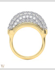 Luna Mini Ring- Diamond Pave