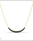 Luna Necklace - Onyx