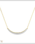 Luna Necklace - Diamond Pave