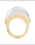 Luna Ring - White & Yellow Gold