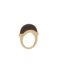 Luna Mini Ring - Gold & Tiger Eye