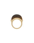 Luna Mini Ring - Gold & Tiger Eye
