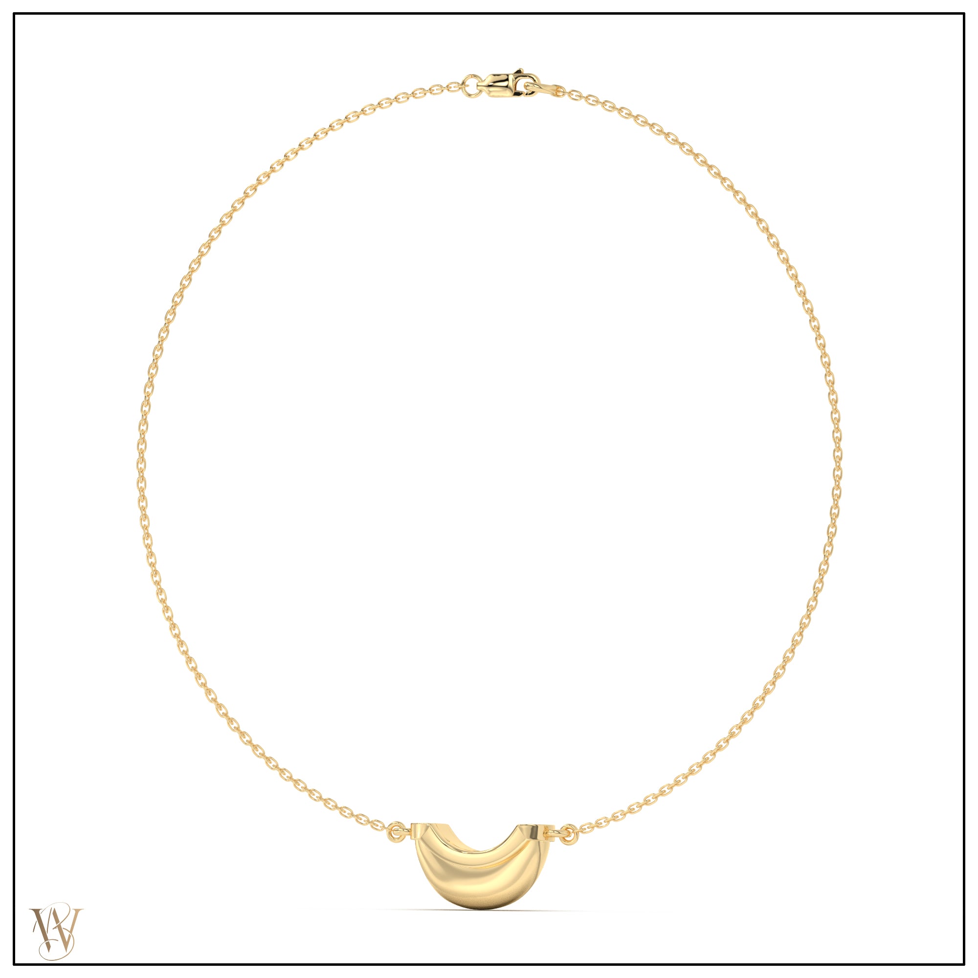 Luna Mini Necklace - Gold