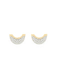 Luna Stud - Diamond Pave