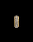Luna Gold Earcuff - White Diamond Pave