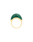 Luna Mini Ring - Malachite