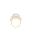 Luna Mini Ring - White & Yellow Gold