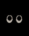 Luna Small Hoops - Silver