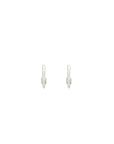 Luna X-Small Hoops - Silver