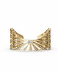 Ray of Light - Majestic Caged Cuff Gold