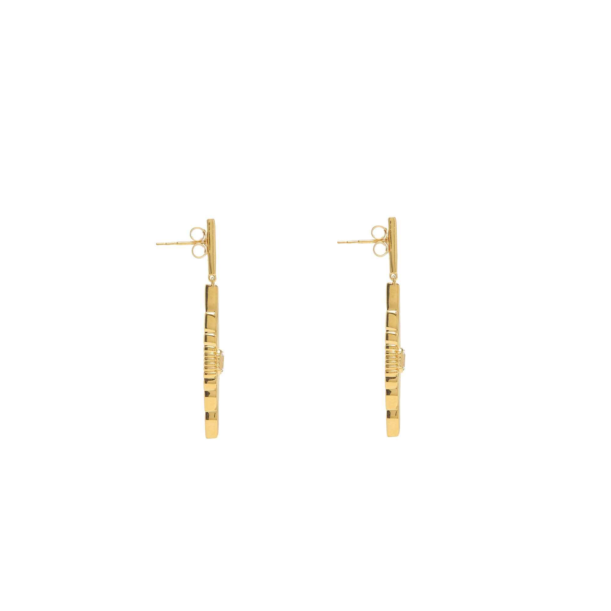 Ray Of Light Small Drop Earrings