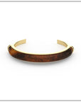 Luna Cuff - Gold & Tiger Eye