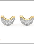 Luna Stud - Diamond Pave