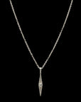Ray Of Light Large Drop Pendent Silver