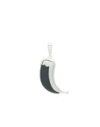 Wyld Dorian Horn - Silver & Black Onyx