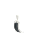 Wyld Dorian Horn - Silver & Black Onyx