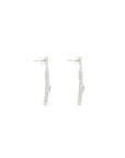 Ray Of Light Small Drop Earrings Silver