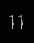Ray Of Light Small Drop Earrings Silver