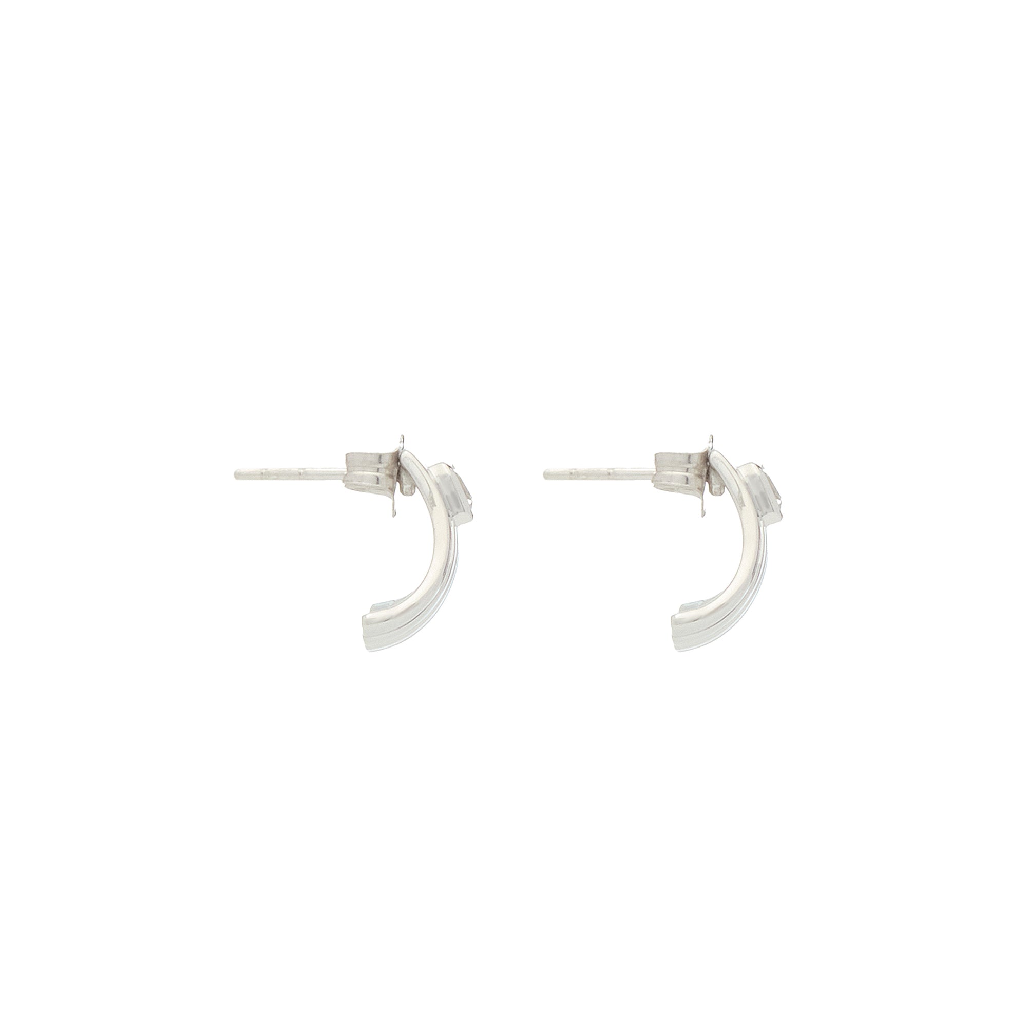 Ray Of Light Cuff Huggies Silver
