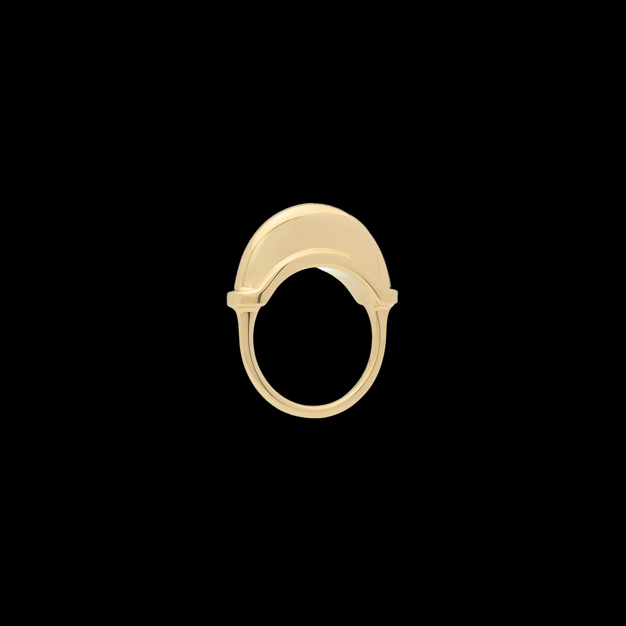 Luna Micro Ring - Gold