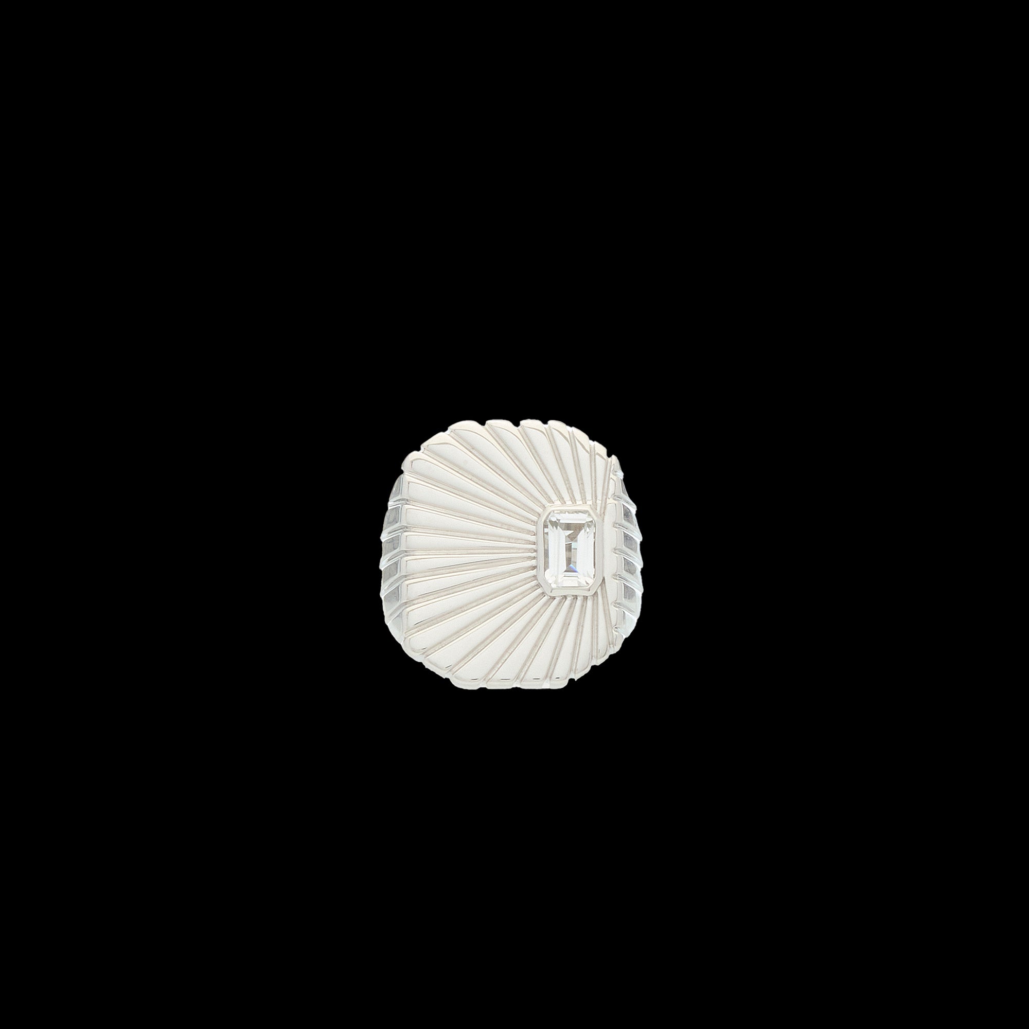Ray of Light Ring - Small Silver
