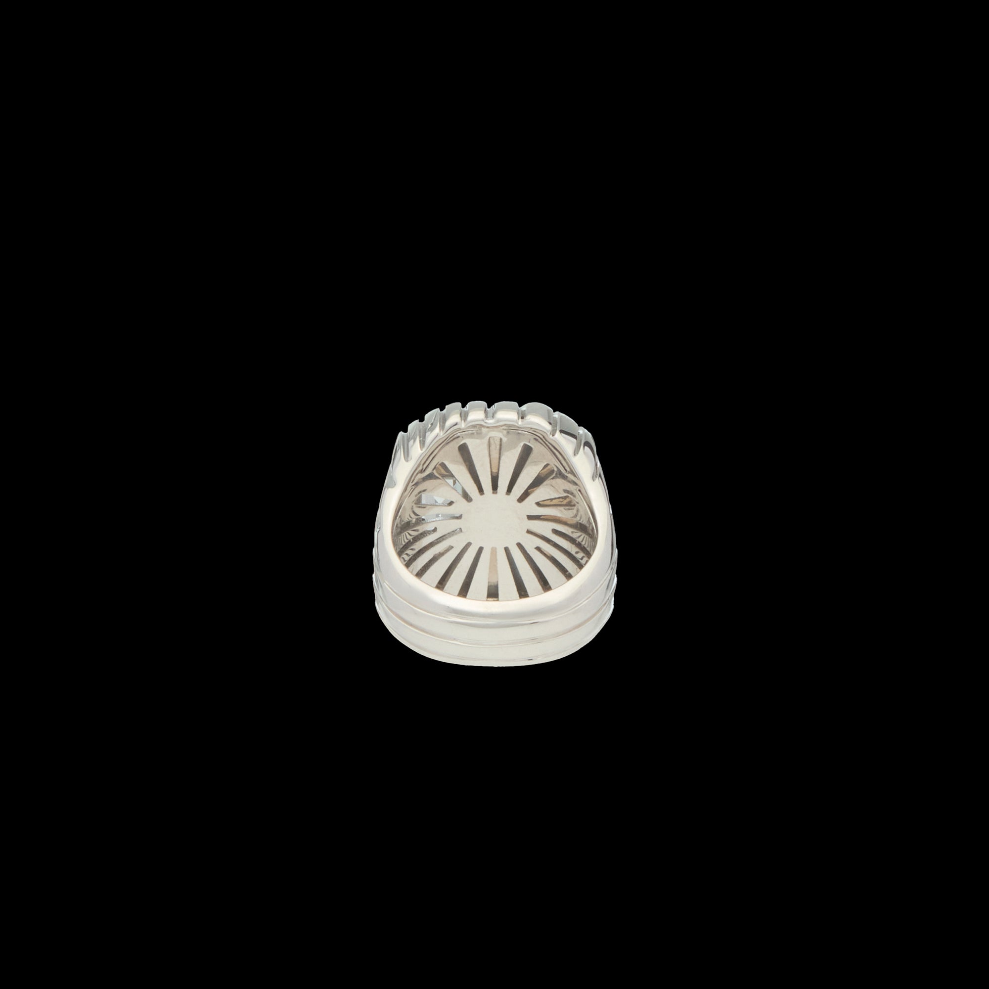 Ray of Light Ring - Small Silver