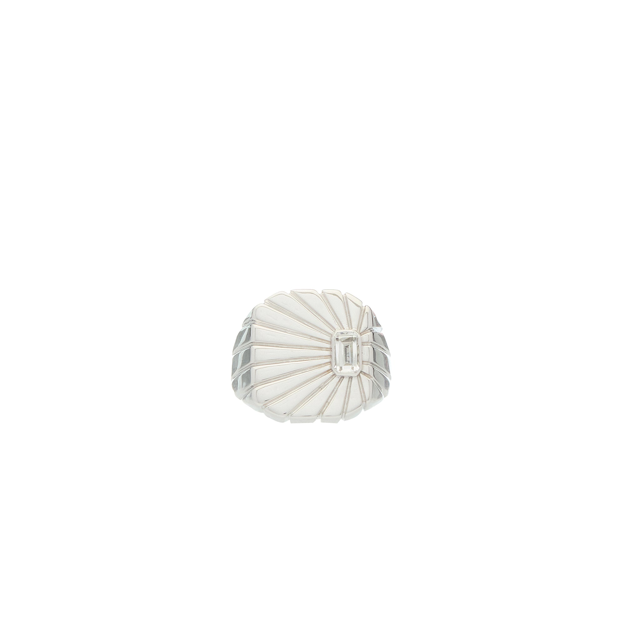 Ray of Light Ring - Pinky Silver