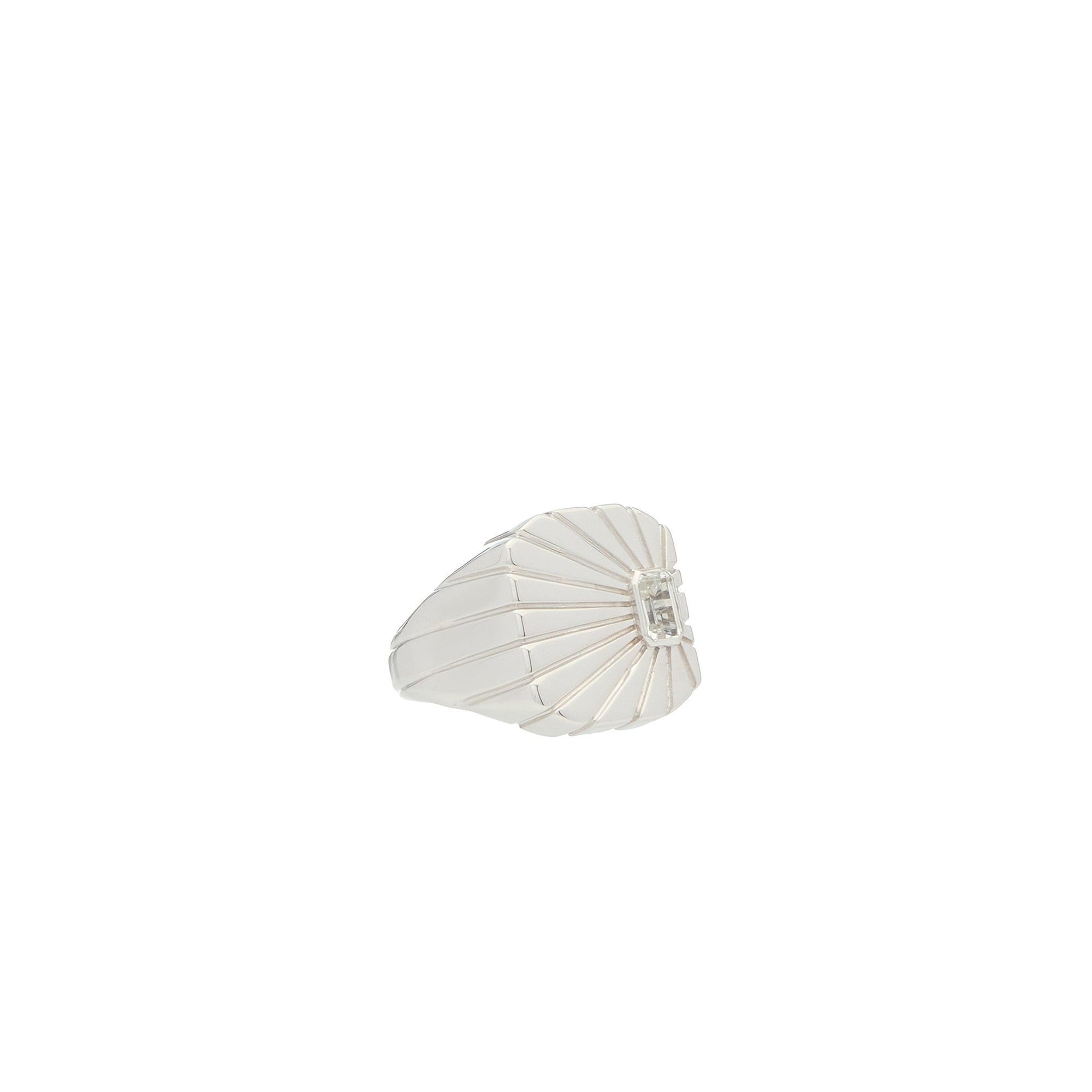 Ray of Light Ring - Pinky Silver