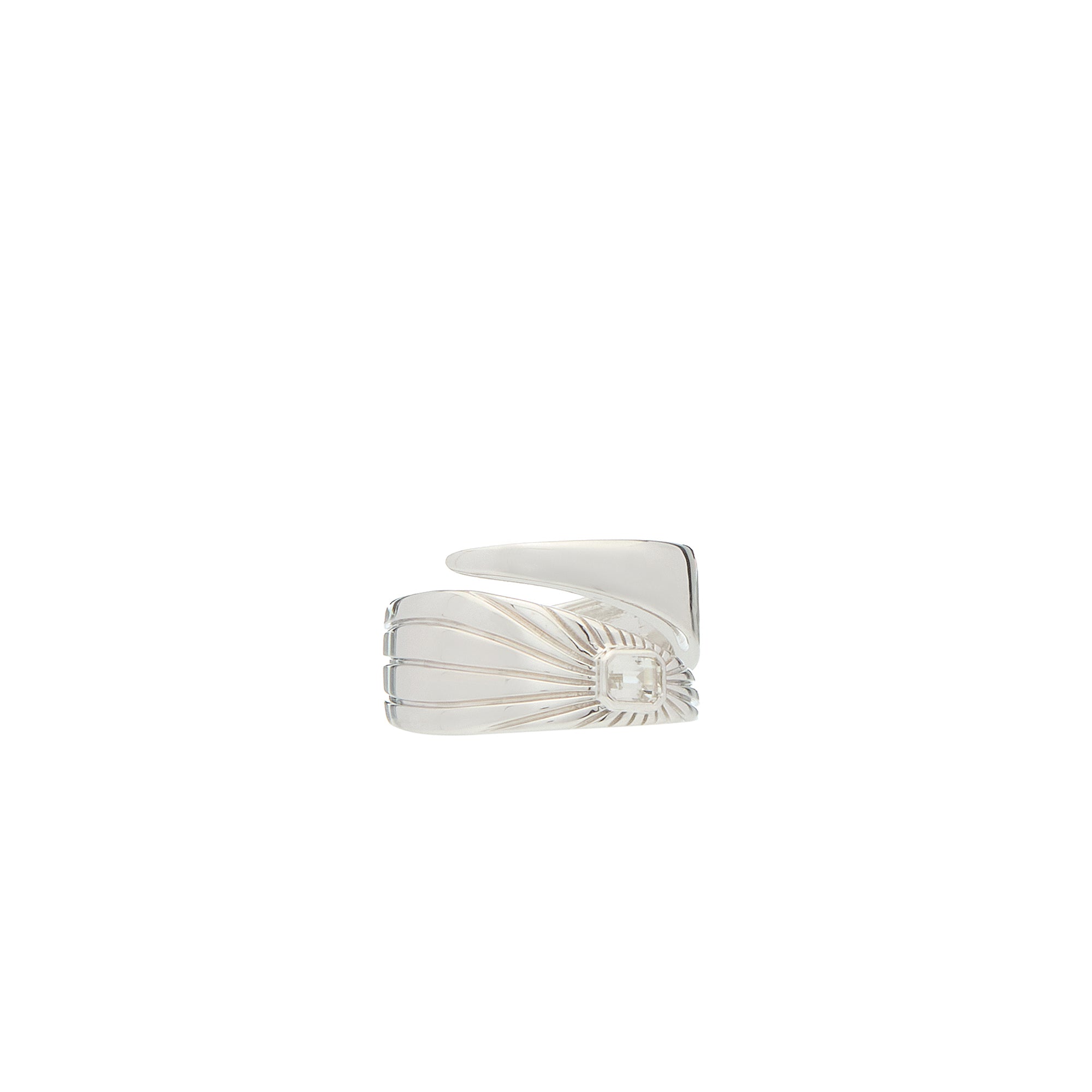 Ray of Light Ring -Silver  Open  Band