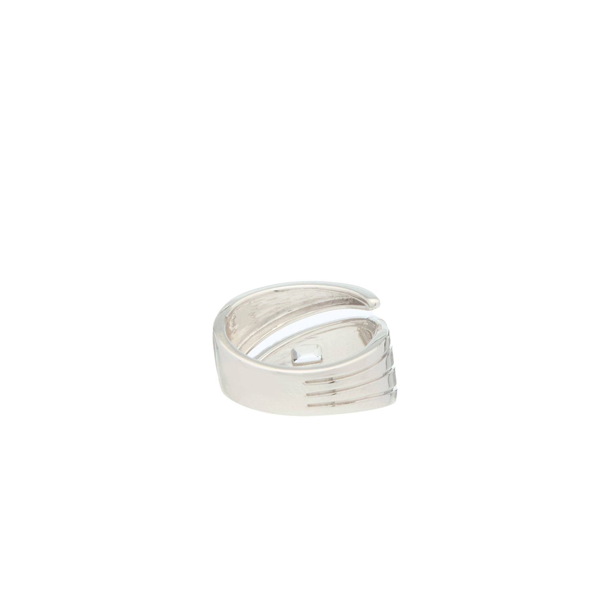 Ray of Light Ring -Silver  Open  Band