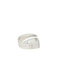 Ray of Light Ring -Silver  Open  Band