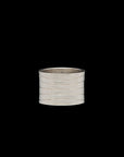 Ray of Light Ring -Silver Cigar Band Large