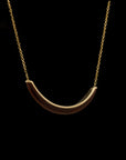 Luna Necklace - Gold & Tiger Eye