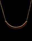 Luna Necklace - Gold & Tiger Eye