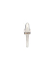 Luna Ring - Silver with Brown Diamond Detail
