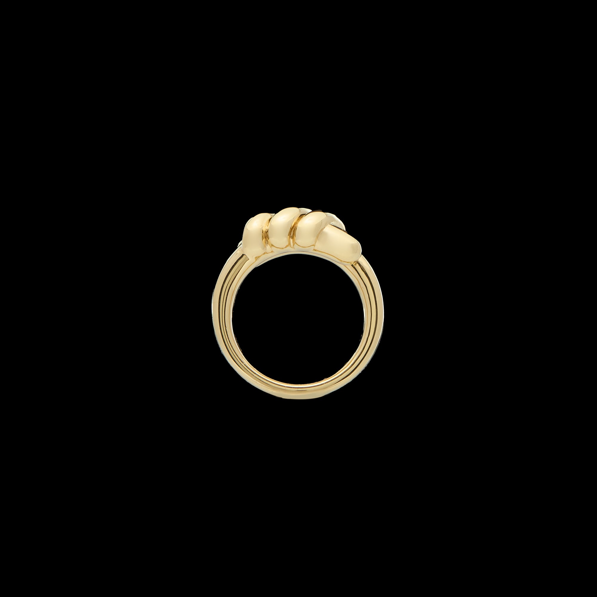Eclipse Large Ring - Gold