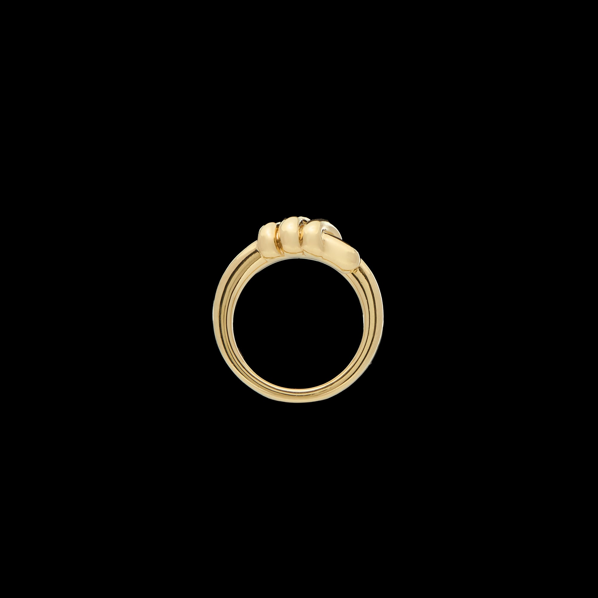 Eclipse Medium Ring - Gold