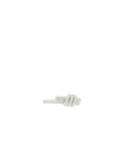 Eclipse Mini Ring - White Gold All White Pave