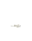 Eclipse Mini Ring - White Gold 1 row pave