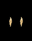 Eclipse Small Hoops - Gold
