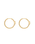 Eclipse Small Hoops - Gold