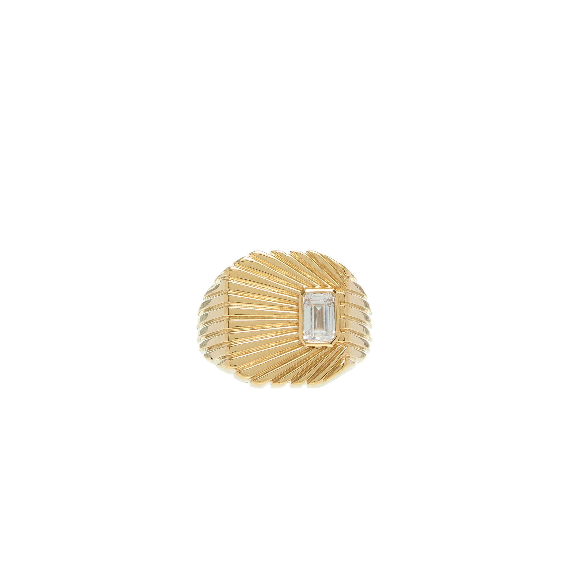 Ray of Light Ring - Small Gold